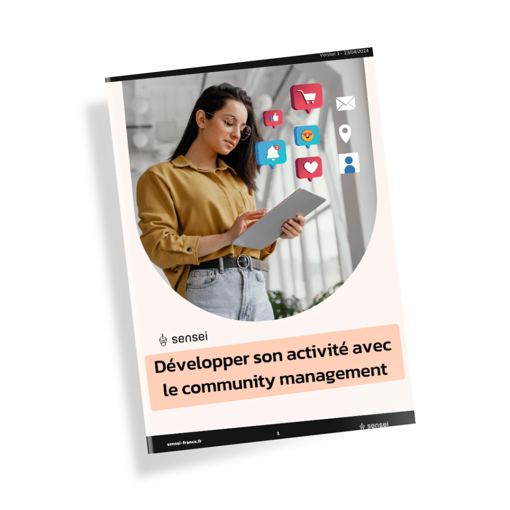 plaquette formation community management