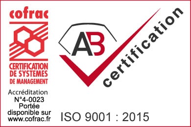 marque iso 9001 2015 avec cofrac
